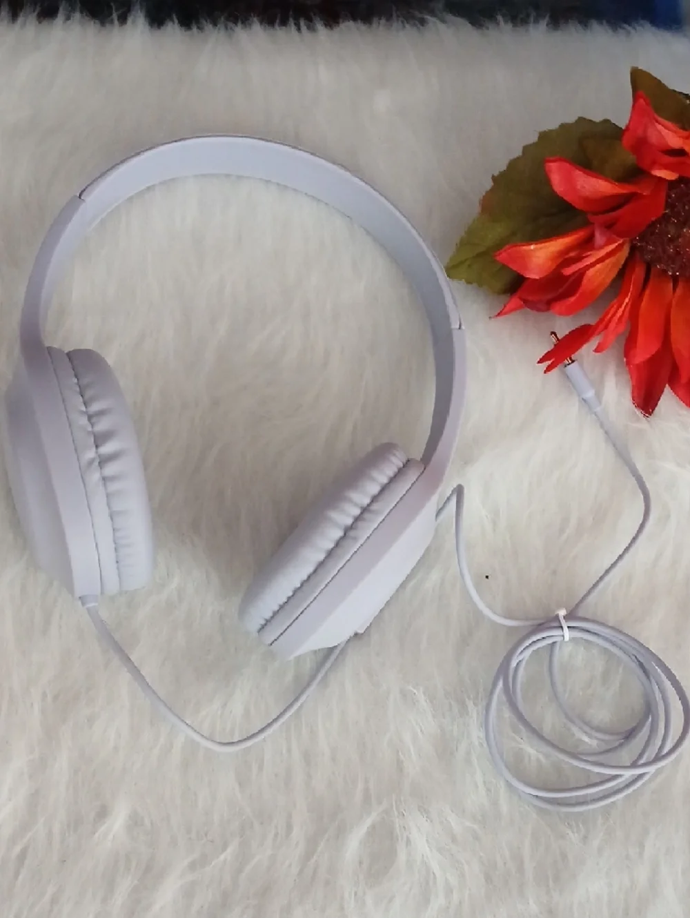 Heyday Wired Headphones Assorted Colors - Red & Pink, Lavender, Olive